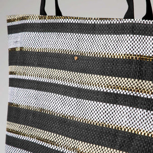 Cartera Tote Trento Negro Playa ID