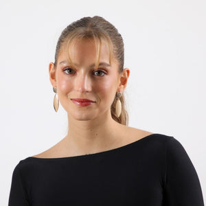 Aros Largo Emmes Dorado Humana