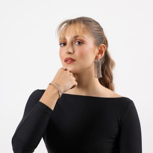 Aros Largo Linas Dorado Humana