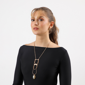 Aros Pegado Bertas Dorado Humana