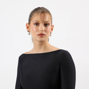 Aros Set Lira Dorado Humana