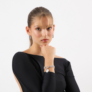 Aros Argolla Tabis Plateado Humana