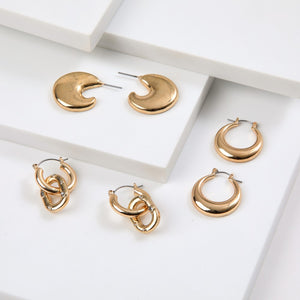 Set De Aros Michael Dorado Humana