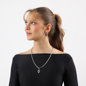 Aros Clip Mai Plateado Humana