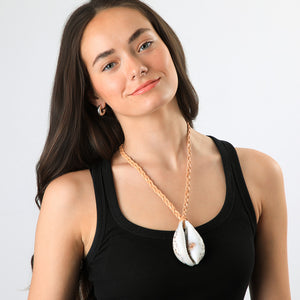 Collar Largo Niza Beige