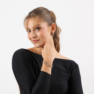 Aros Pegado Adas Dorado Humana