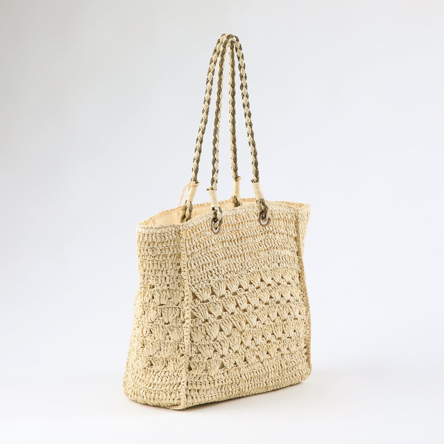 Cartera De Playa Scala Beige Humana
