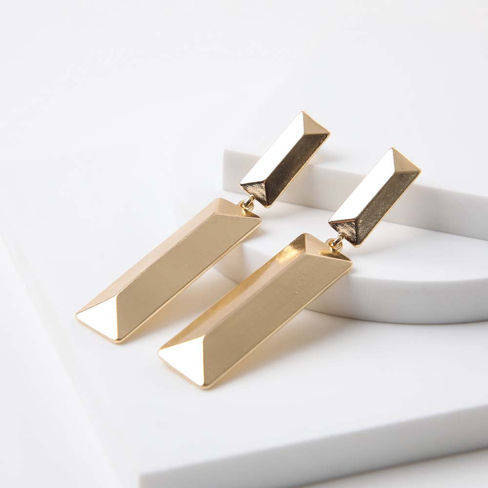 Aros Largo Myrtos Dorado Humana