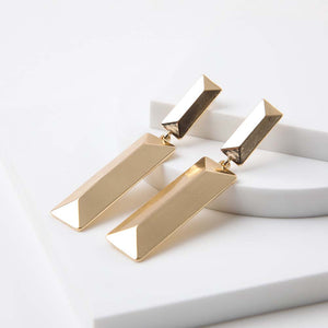 Aros Largo Myrtos Dorado Humana