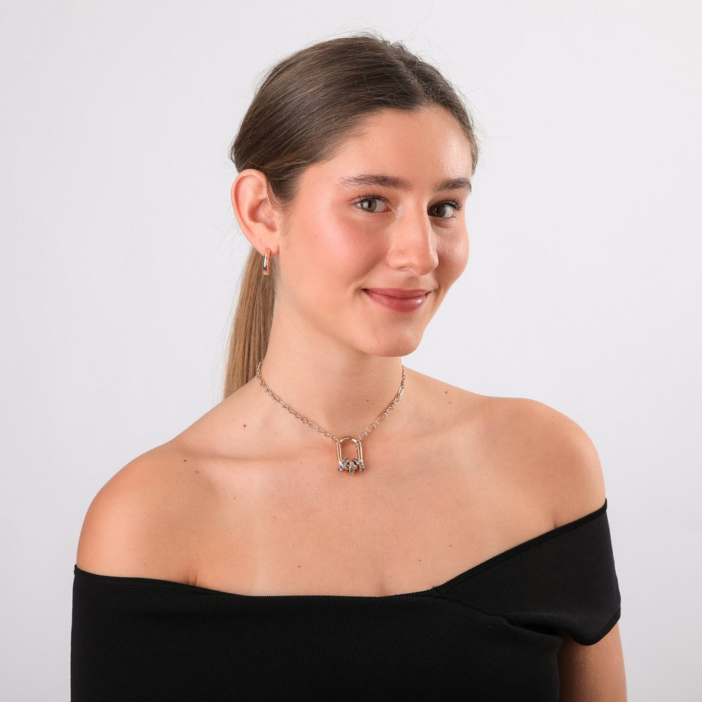 Collar Corto Ivor Dorado Humana