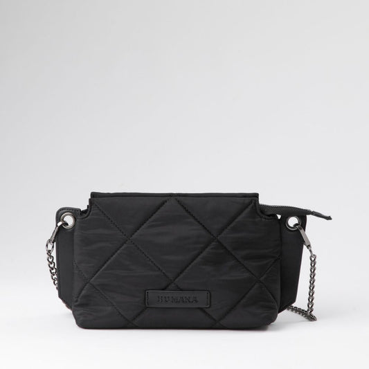 Cartera Bandolera Coco Negro Humana
