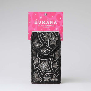 Cartera Mini Bag Stars Negra Humana