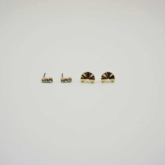 Aros Set Sunrise Dorado Tatienne