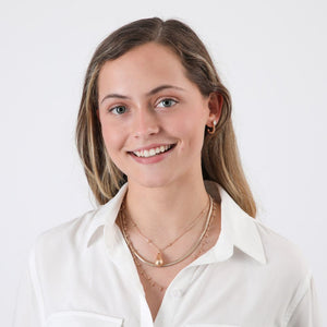 Set Collar y Aros Triple Blom Dorado Tatienne