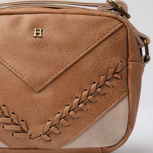 Cartera Cruzada Braids Café Humana