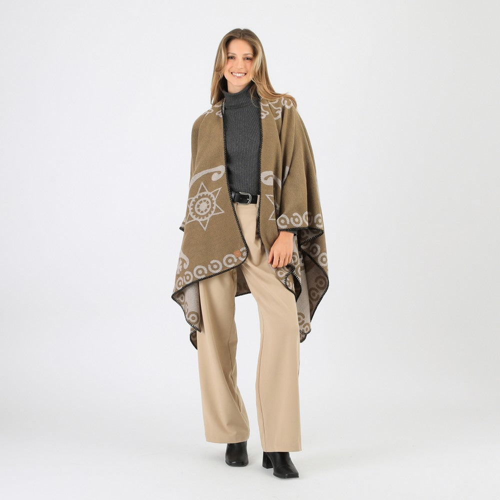 Poncho Peter Green Tatienne