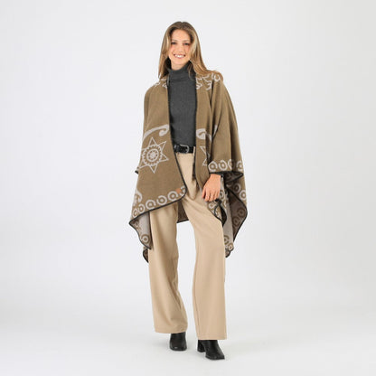 Poncho Peter Green Tatienne