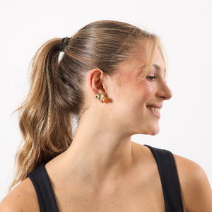 Aros Set Apricot Crush 3 Dorado Tatienne