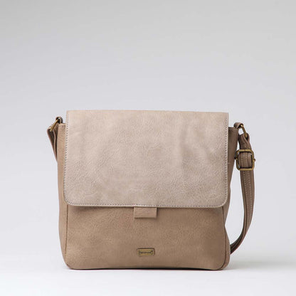 Cartera Cruzada Gala Beige Tatienne