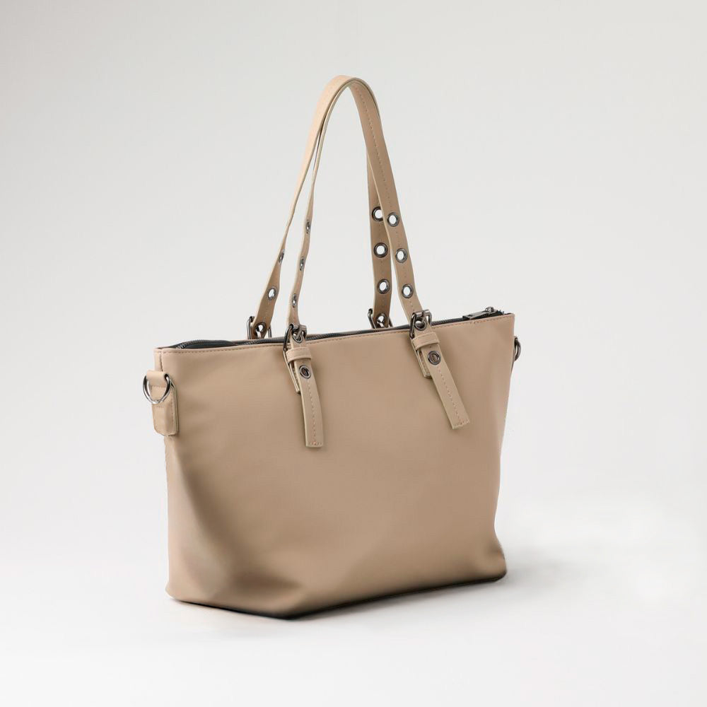 Cartera Hombro Volos Beige