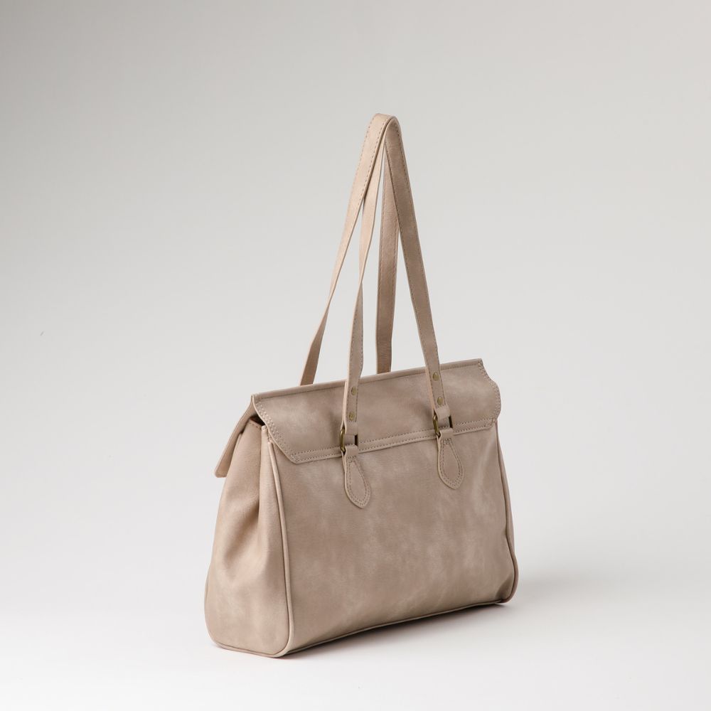 Cartera Hombro Ourense Beige