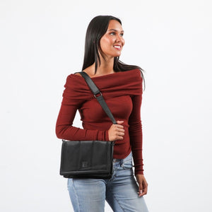 Cartera Cruzada Amira Negro Humana