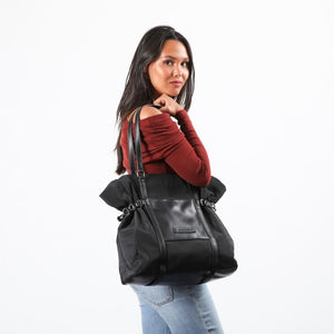 Cartera Hombro Carmen Negro Humana