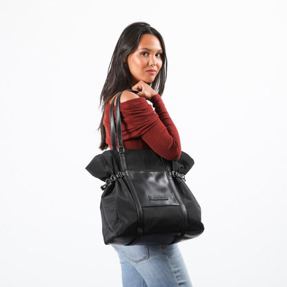 Cartera Hombro Carmen Negro Humana