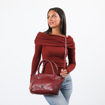 Cartera Cruzada Amina Rojo Humana