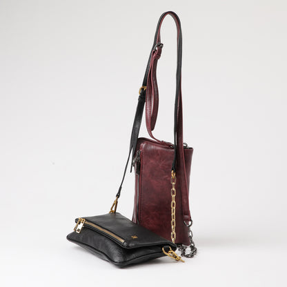 Cartera Cruzada Bella Negro Humana