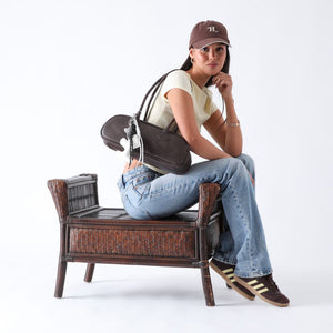 Cartera Hombro Aida Café Humana