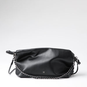 Cartera Bandolera Jena Negro Humana