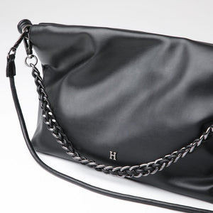 Cartera Bandolera Jena Negro Humana