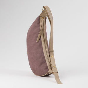 Cartera de Hombro Brida Canva morado Humana