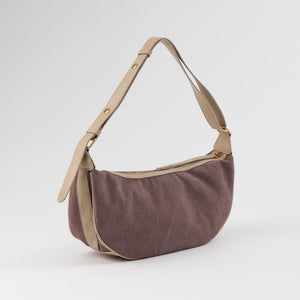 Cartera de Hombro Brida Canva morado Humana