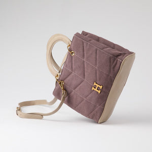 Cartera Bandolera Brita Canva morado Humana
