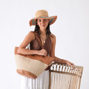 Cartera Tote Ecocuero Boo Camel Humana