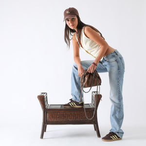 Cartera Bandolera Caty Ecocuero Café Humana