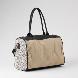 Bolso Agata Bordado beige Viaje Humana