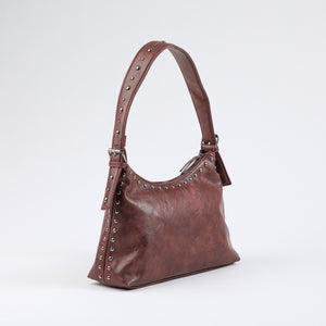 Cartera Hombro Rita Burgundy Humana