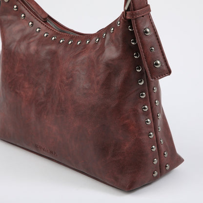 Cartera Hombro Rita Burgundy Humana