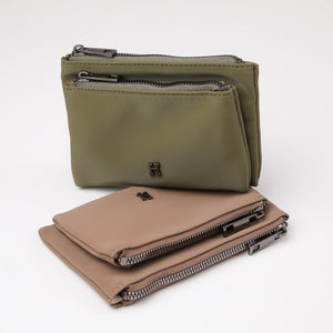Monedero Atenea Beige Humana