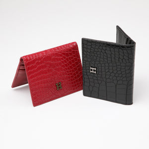 Tarjetero Iris Negro Humana