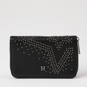 Billetera Chica Temis Negro Humana