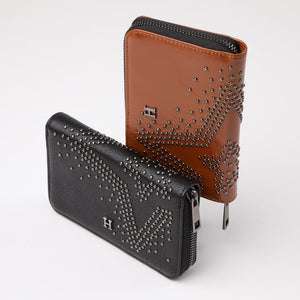 Billetera Chica Temis Negro Humana