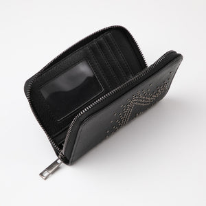 Billetera Chica Temis Negro Humana