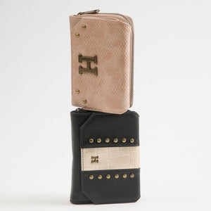 Billetera Chica Gilli Ecocuero Beige Humana