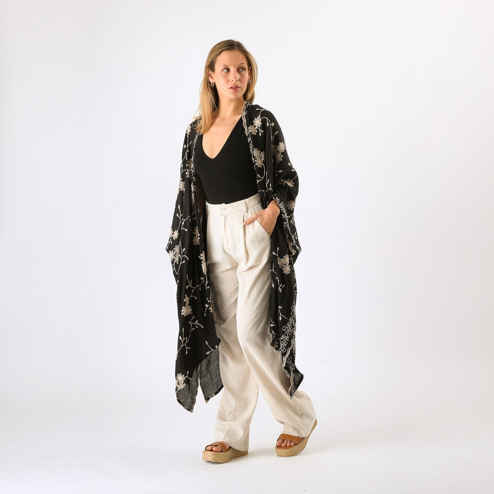 Kimono Leman Black Tatienne
