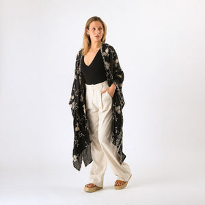 Kimono Leman Black Tatienne
