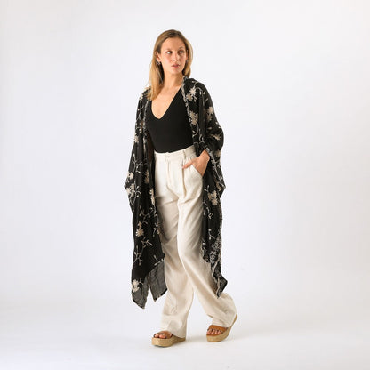 Kimono Leman Black Tatienne